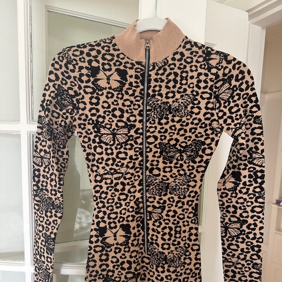 Fleur du Mal knit cat suit NWOT - Picture 6 of 8